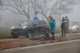 Fatbiker aangereden door auto in Den Helder