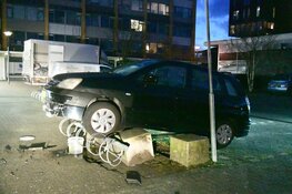 Ongeval aan de Marsdiepstraat in Den Helder