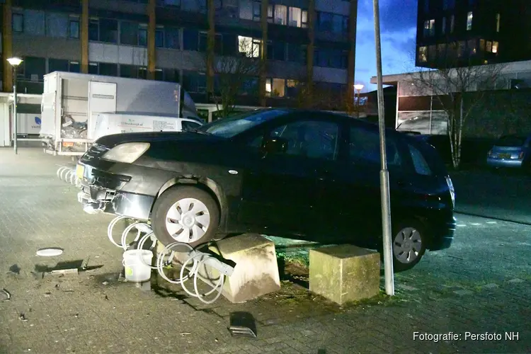 Ongeval aan de Marsdiepstraat in Den Helder