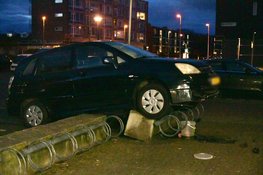 Ongeval aan de Marsdiepstraat in Den Helder