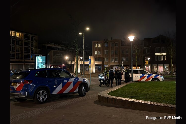 Veel politie op de been bij station Den Helder