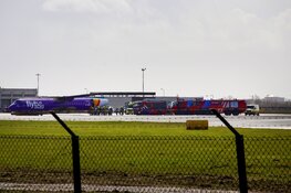 Grote oefening met neergestort vliegtuig op vliegveld Den Helder