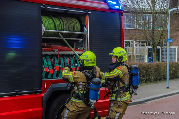 Brand in ondergrondse parkeergarage in Den Helder snel geblust