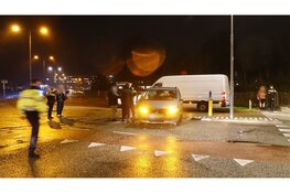 Ongeval op eerste avond na heropening Texelstroomlaan in Den Helder