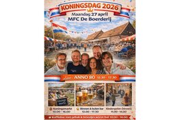 Optreden Anno80 op Koningsdag in Den Helder