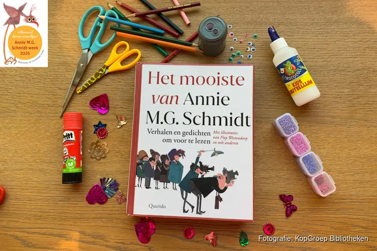 KopGroep Bibliotheken viert Annie M.G. Schmidt-week met gevarieerd activiteitenprogramma