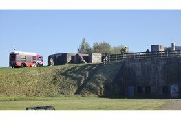 Derde keer in drie dagen tijd brand bij bunkercomplex in Den Helder