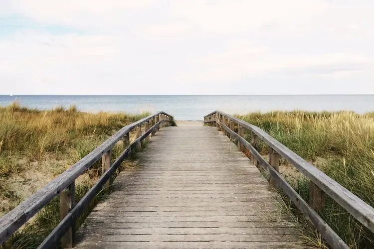 Wat een lange wandeling langs de kust vraagt