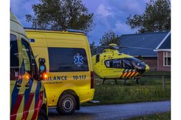 Traumahelikopter ingezet, landt langs N9 bij Julianadorp Zuid