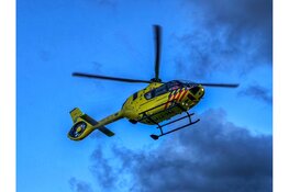 Traumahelikopter ingezet, landt langs N9 bij Julianadorp Zuid