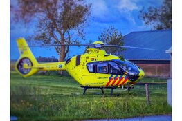 Traumahelikopter ingezet, landt langs N9 bij Julianadorp Zuid