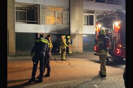 Brand in garagebox onder appartementencomplex in Den Helder