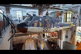 Nationaal Reddingmuseum verwelkomt historische marinehelikopter