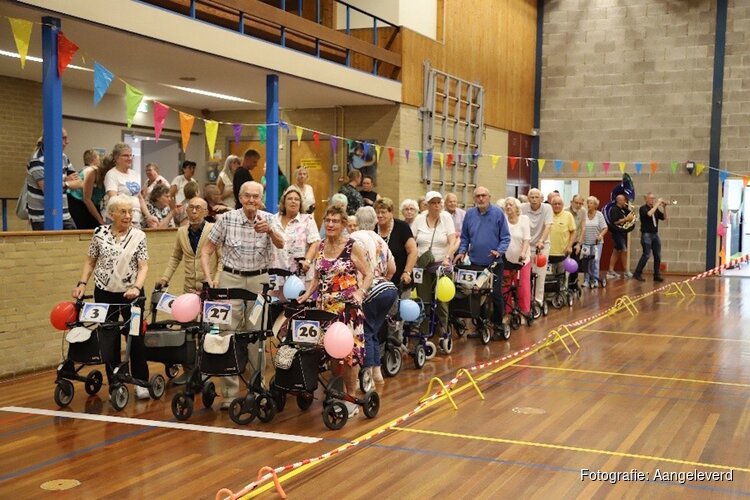 Rollatorloop met pannenkoeken toe!