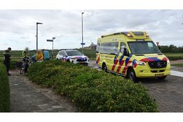 Fietser komt ten val in Huisduinen en moet naar ziekenhuis