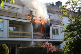Uitslaande woningbrand aan Marina-Park in Den Helder