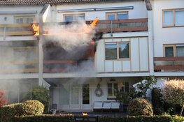 Uitslaande woningbrand aan Marina-Park in Den Helder