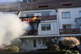 Uitslaande woningbrand aan Marina-Park in Den Helder