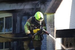 Uitslaande woningbrand aan Marina-Park in Den Helder