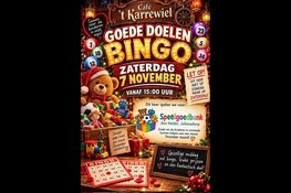 Goede Doelen bingo in cafe "Het Karrewiel"