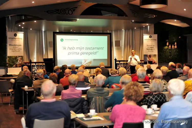 Gratis lezing over het testament en levenstestament in Den Helder