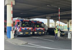 Veel eenheden met de veerboot naar bosbrand op Texel