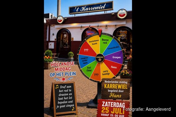 Hollandse middag in cafe Het Karrewiel