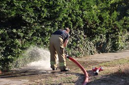 Bewoner naar ziekenhuis na keukenbrand in appartement in Den Helder