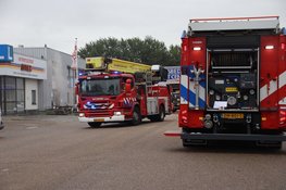 Grote brand in grafisch bedrijf in Den Helder