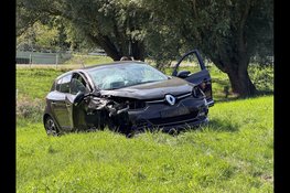 Flinke schade en gewonde nadat auto's frontaal op elkaar botsten in Den Helder
