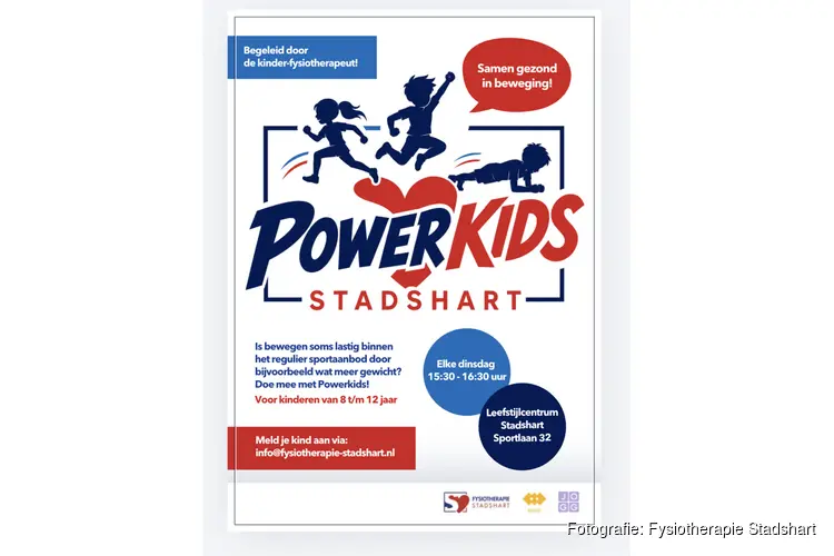 Nieuw beweegaanbod PowerKids Stadshart helpt kinderen plezier in bewegen te ontdekken