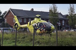 Traumahelikopter ondersteunt hulpdiensten bij reanimatie in winkelstraat Den Helder