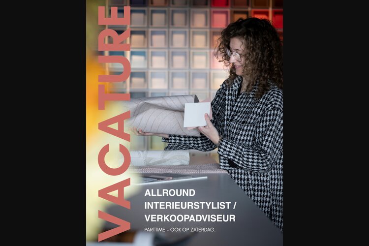 Vacature Allround Interieurstylist / Verkoopadviseur