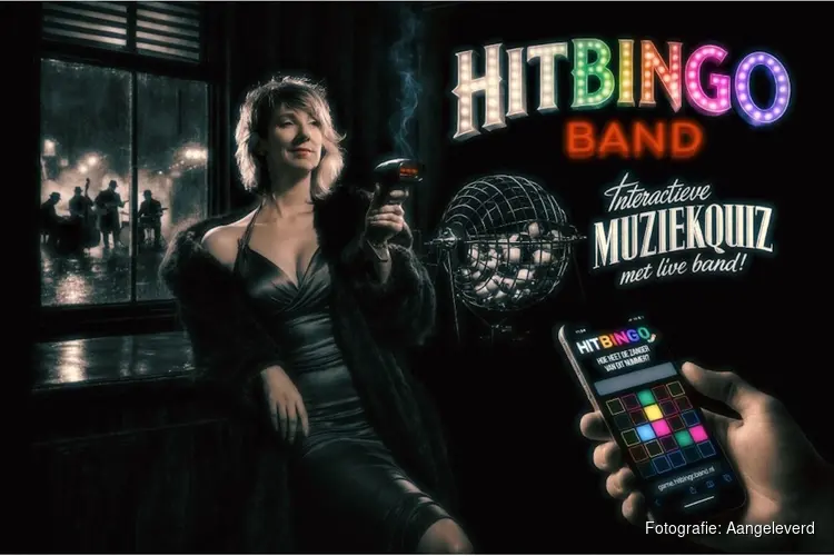 Bingo, popquiz en liveconcert samen in één interactieve theatershow