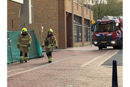 Fietser geraakt door losgewaaid bord in Den Helder