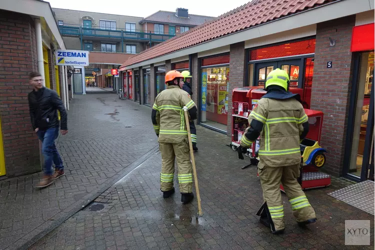 Isolatieplaten vliegen van dak