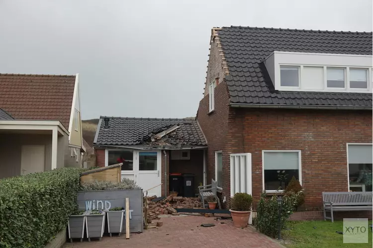 Gevel van woning in Callantsoog