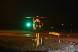 Jongen met fiets te water geraakt