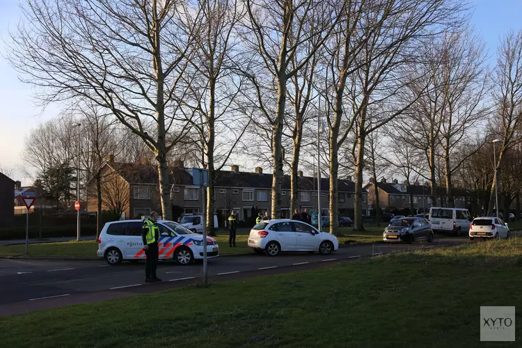Flinke schade bij botsing op Schootenweg