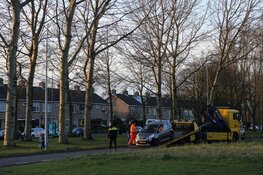 Flinke schade bij botsing op Schootenweg