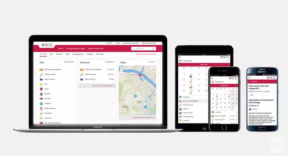 App HVC wel vernieuwd, geen bestuurbare bak