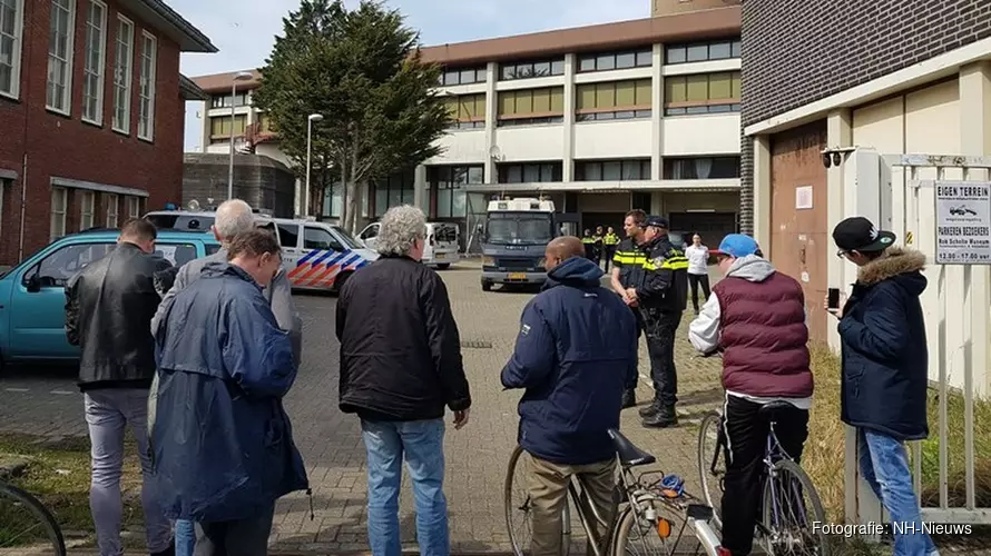 Journalist opgepakt bij ontruiming Rob Scholte Museum