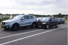 N250 afgesloten na ongeluk met 4 auto's
