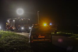 Motorrijder vliegt uit de bocht