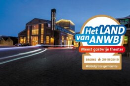 Theater De Kampanje wint prijs voor meest gastvrije theater van Nederland in de categorie middelgrote gemeente