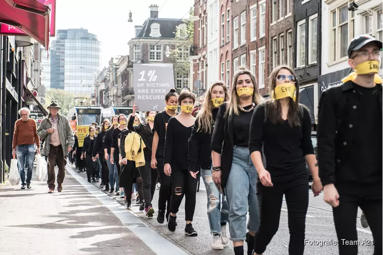 Internationale organisatie tegen mensenhandel brengt duizenden op de been in strijd tegen moderne slavernij