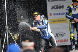 Finn de Bruin in 2019 aan de start van WSS 300 met Trasimeno Racing.